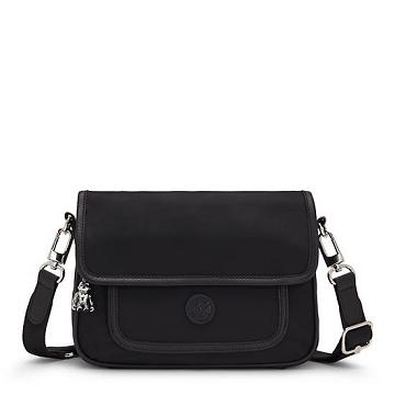 Kipling Inaki Crossbody Táska Fekete | HU 1178HA